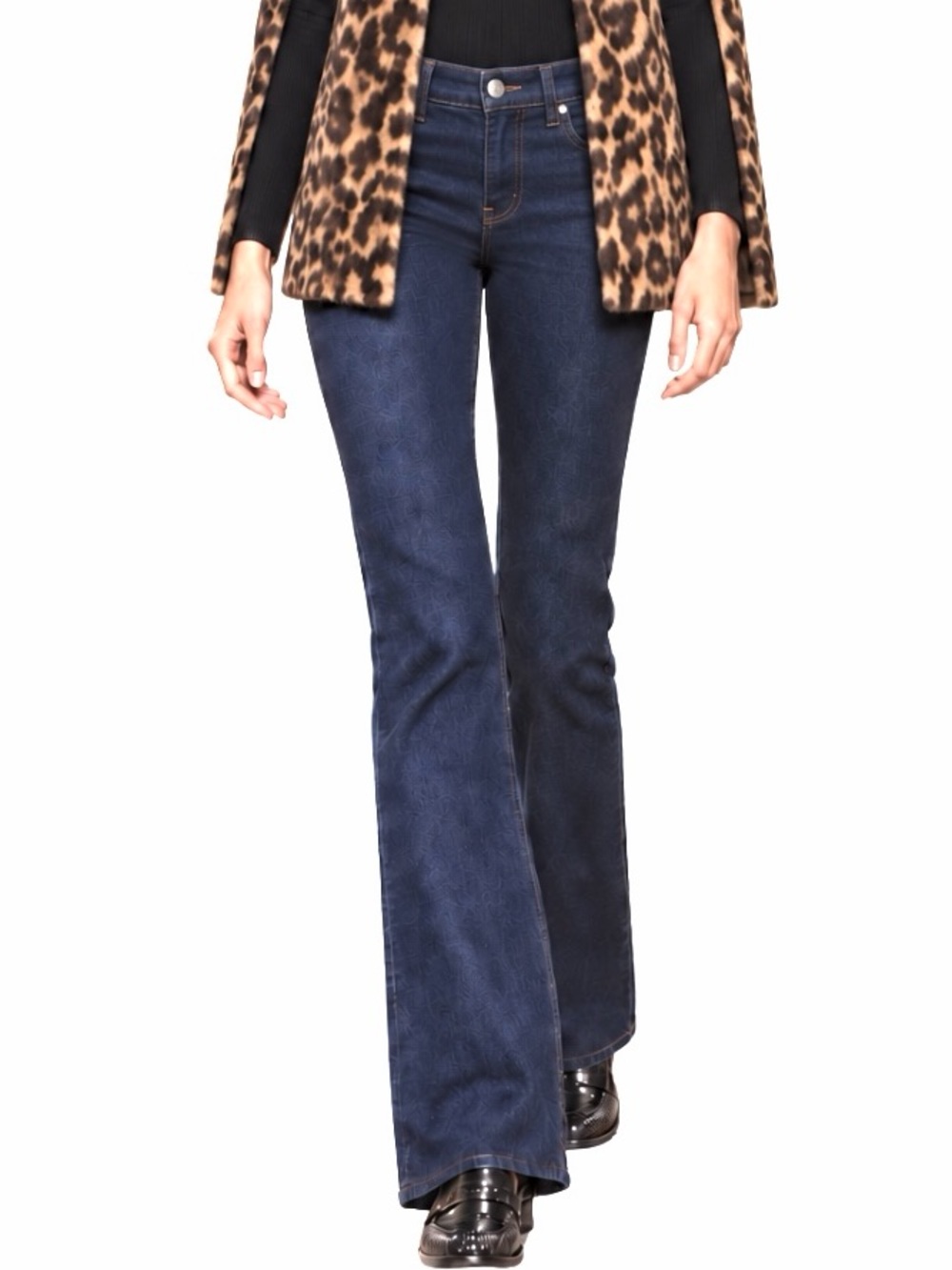 Quince - Luna Stretch Flare - Deep Rise - 27 Long, Like New